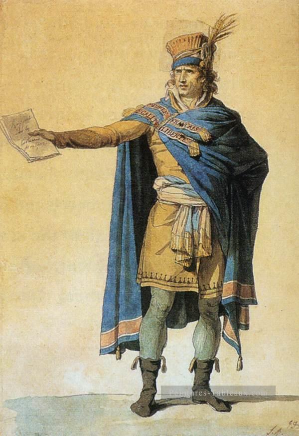 Les représentants du peuple en service néoclassicisme Jacques Louis David Peintures à l'huile